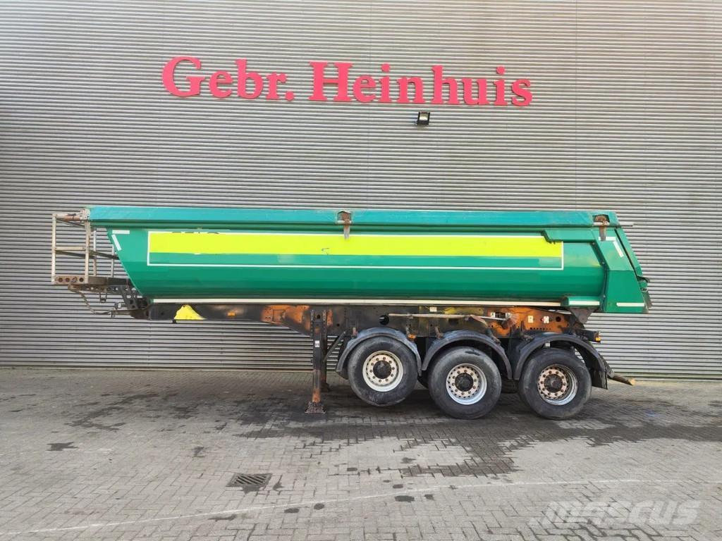 Meiller KISA 3 Semi-trailer med tip