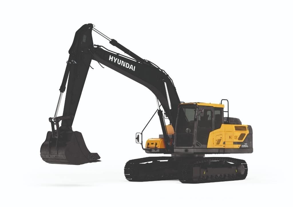 Hyundai HX 220 AL Gravemaskiner på larvebånd