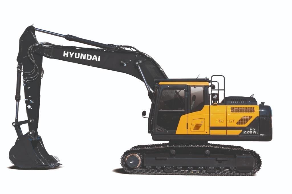 Hyundai HX 220 AL Gravemaskiner på larvebånd