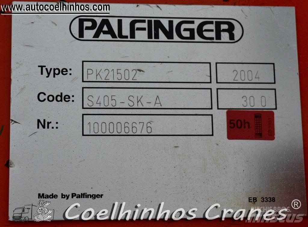 Palfinger PK 21502 Lastbilmonterede kraner