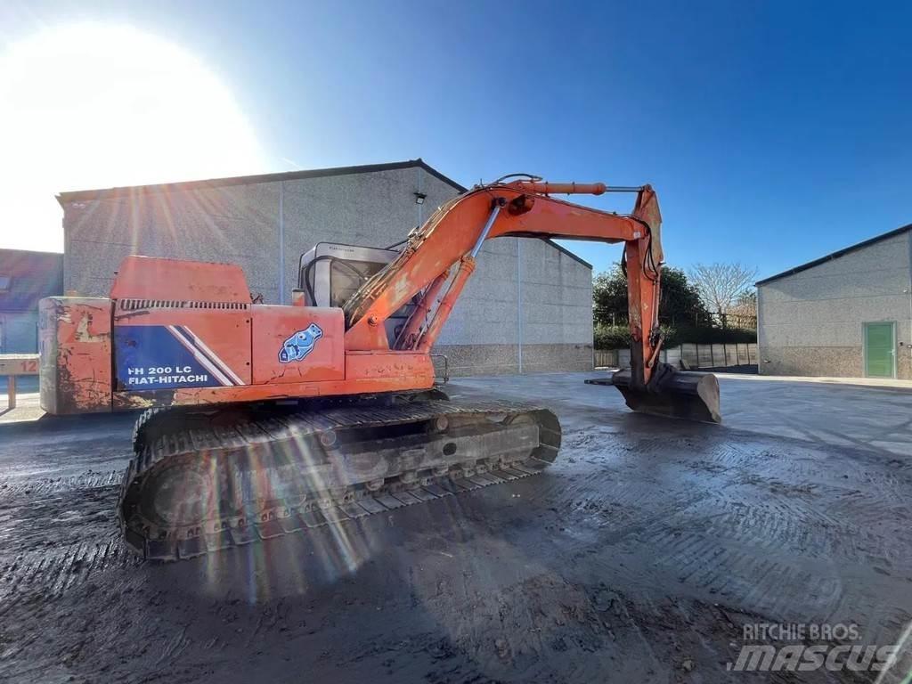 Fiat Hitachi LC200 Gravemaskiner på larvebånd