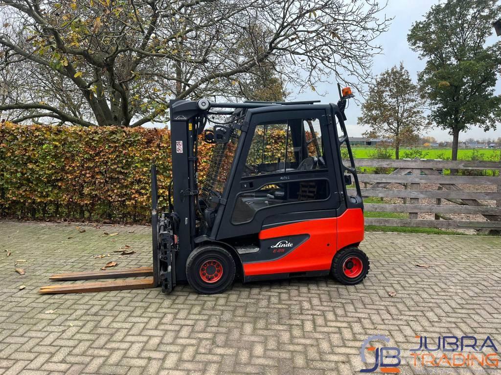 Linde E25-01 El gaffeltrucks