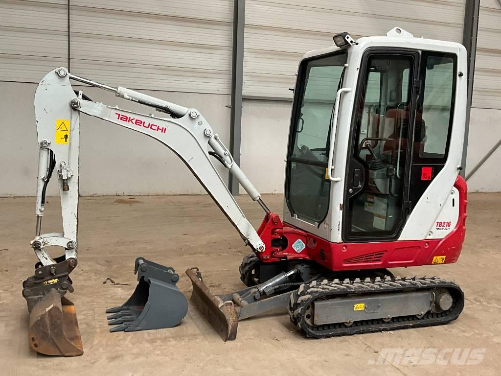 Takeuchi TB 216 Minigravemaskiner