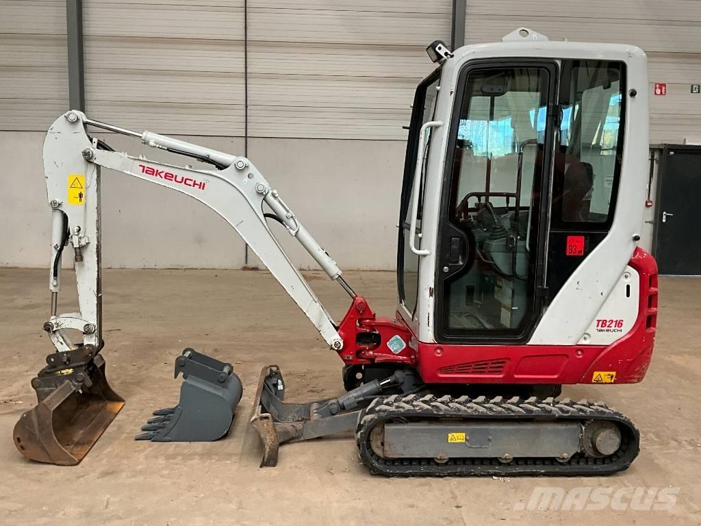 Takeuchi TB 216 Minigravemaskiner