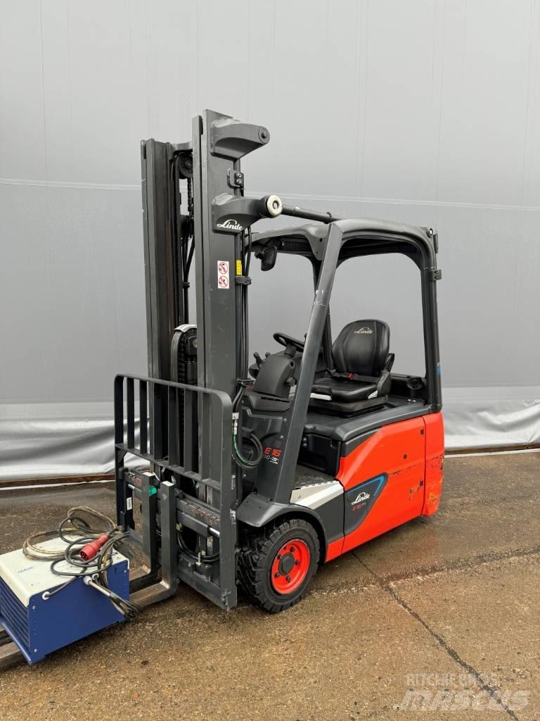 Linde E16-02 El gaffeltrucks