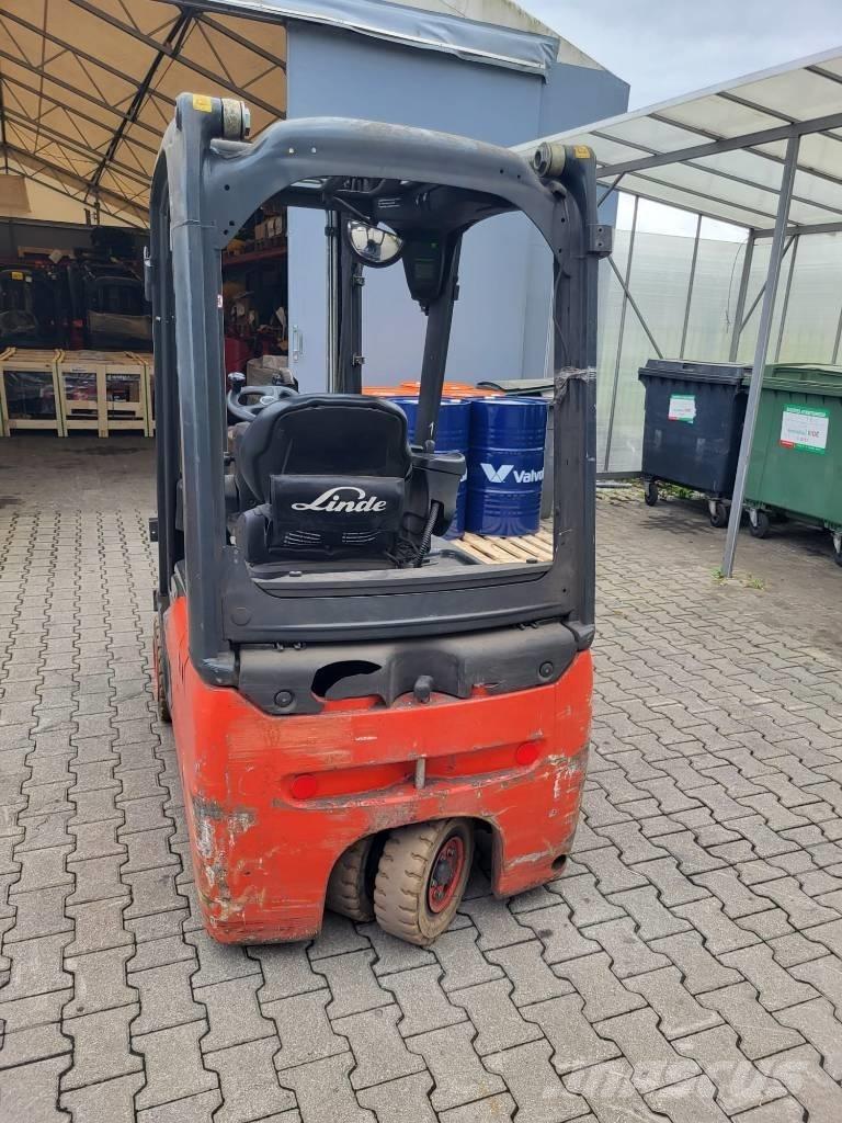 Linde E16 El gaffeltrucks