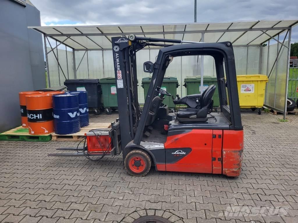 Linde E16 El gaffeltrucks