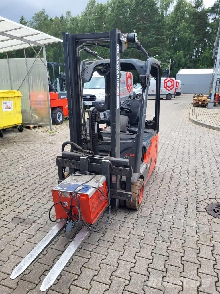 Linde E16 El gaffeltrucks