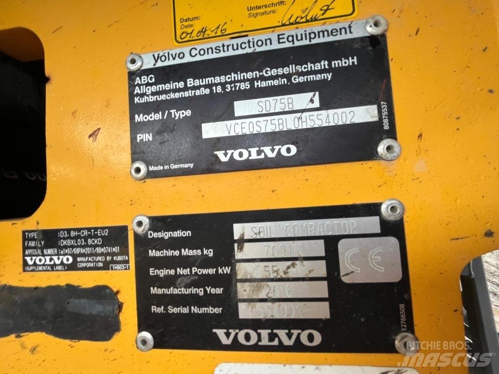 Volvo SD 75 Enkelt tromle