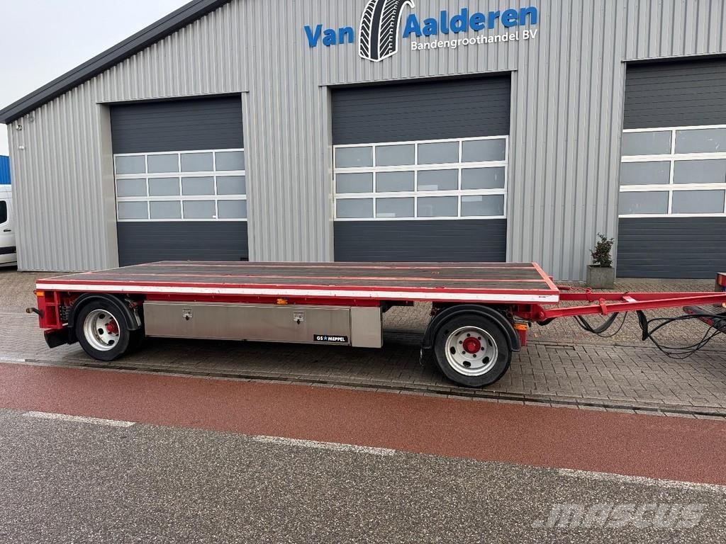 GS Meppel AV-1100 Anhænger med lad/Flatbed