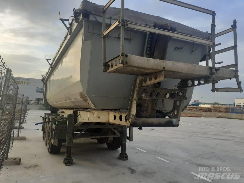 Schmitz SKI 24 Semi-trailer med tip