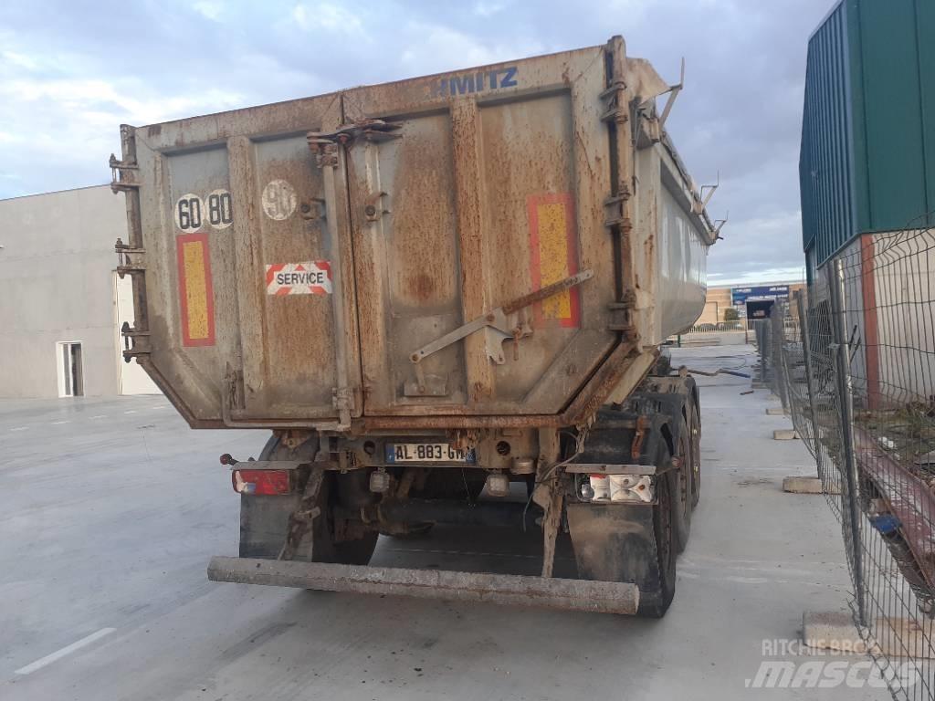 Schmitz SKI 24 Semi-trailer med tip
