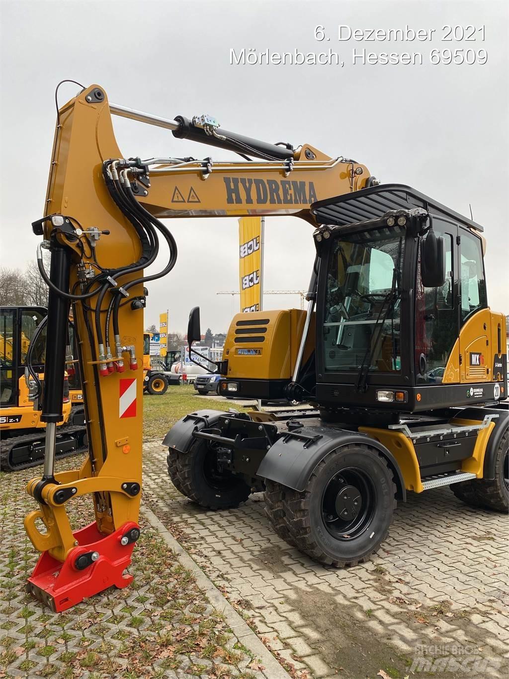 Hydrema MX16G Gravemaskiner på hjul