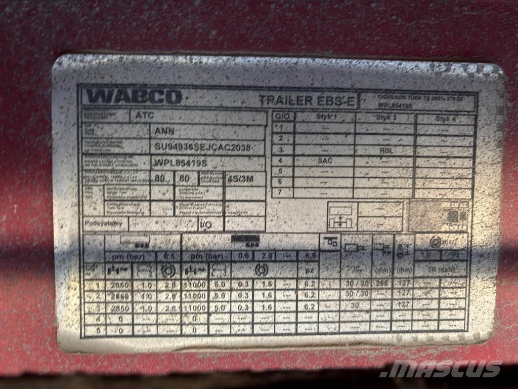 ATC ANN Semi-trailer blokvogn