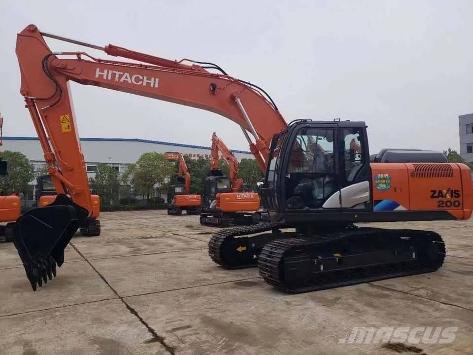 Hitachi zx200 Gravemaskiner på larvebånd