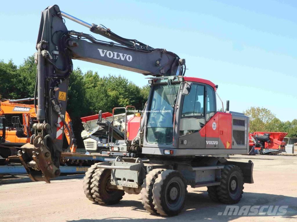 Volvo EW 180 E Gravemaskiner på hjul