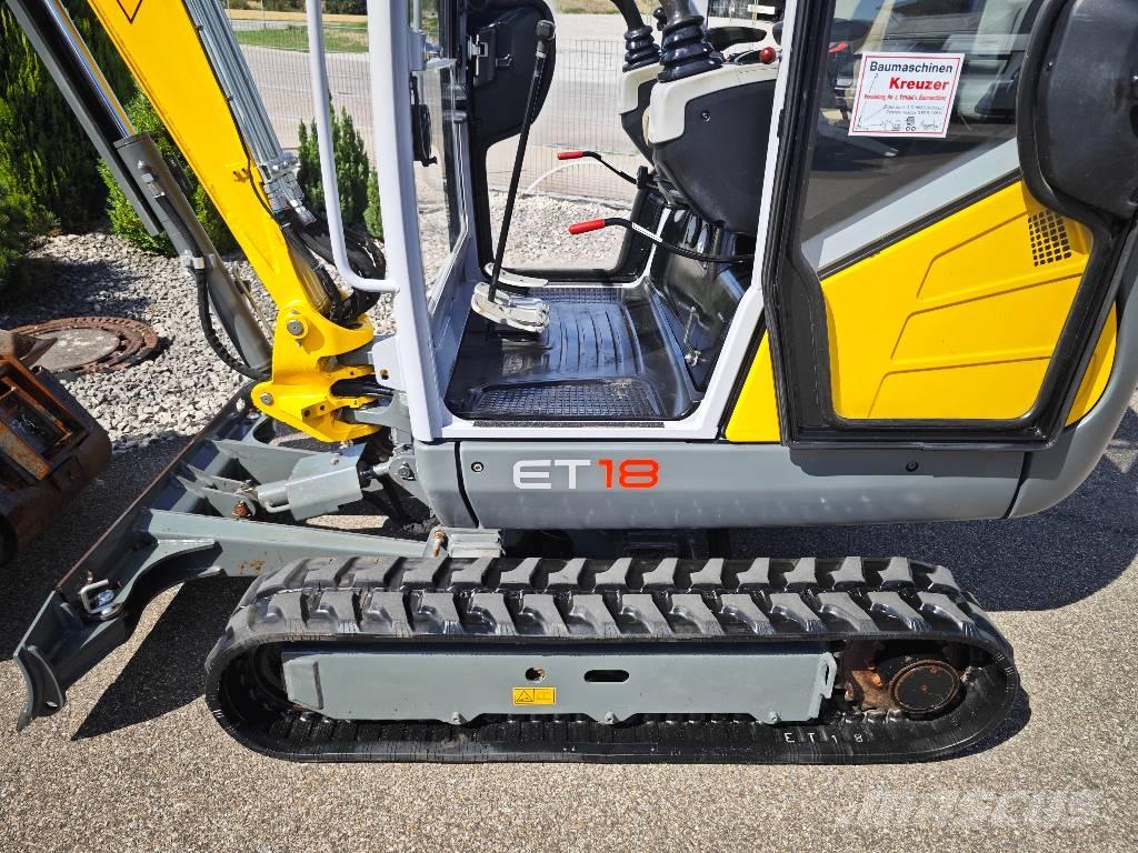 Wacker Neuson ET 18 Gravemaskiner på larvebånd