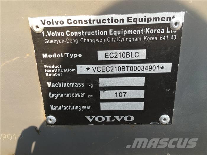 Volvo EC 210 B LC Gravemaskiner på larvebånd