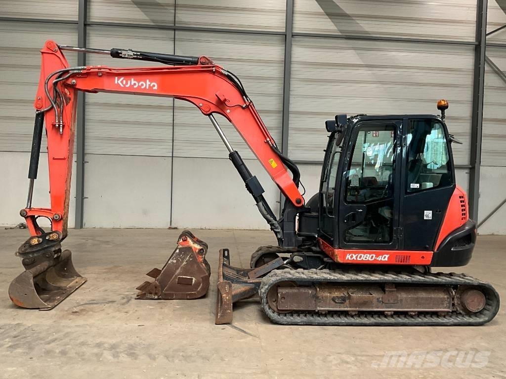 Kubota KX 080-4 A Midi-gravemaskiner 7t - 12t