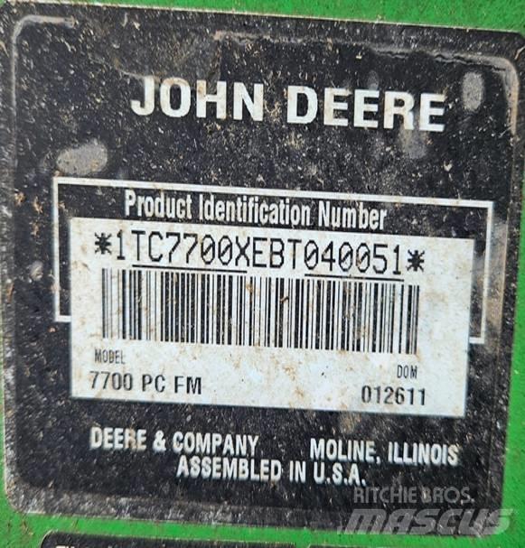 John Deere 7700 Fairway klippere