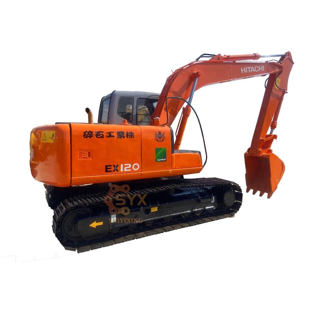 Hitachi EX 120 Gravemaskiner på larvebånd