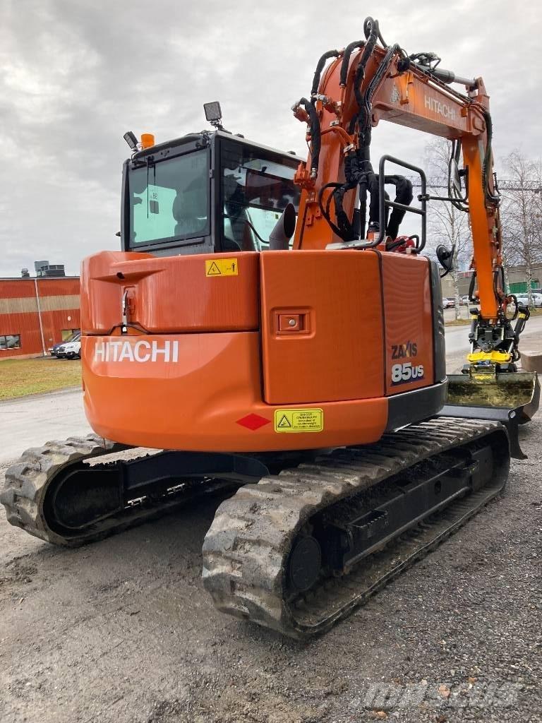 Hitachi ZX 85 US-6 Midi-gravemaskiner 7t - 12t