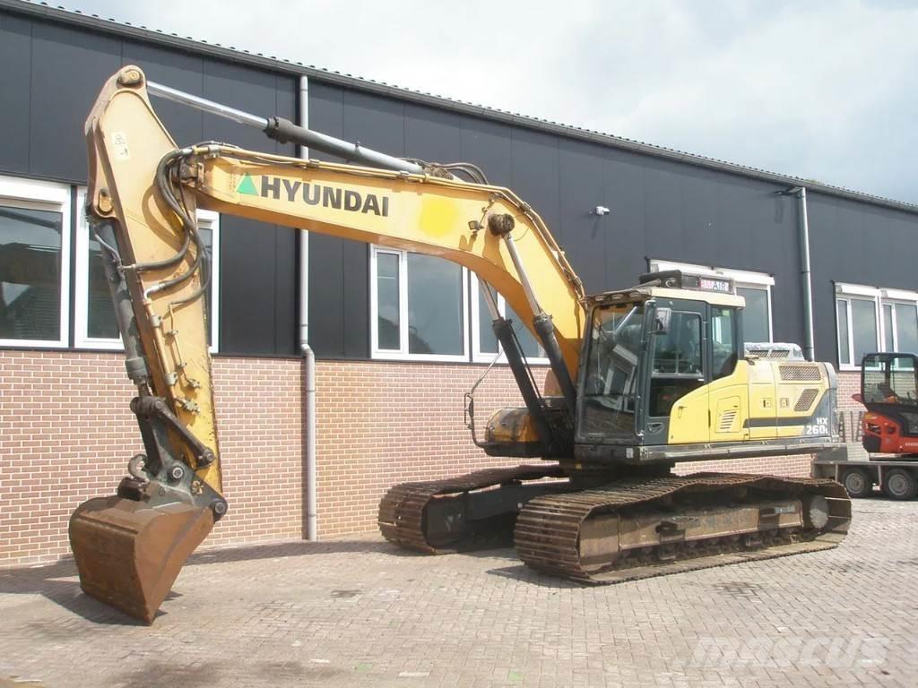 Hyundai HX260LC Gravemaskiner på larvebånd