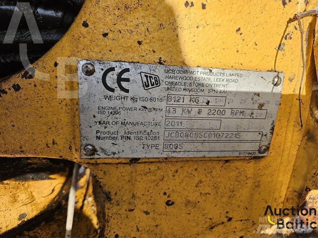 JCB 8085 Midi-gravemaskiner 7t - 12t