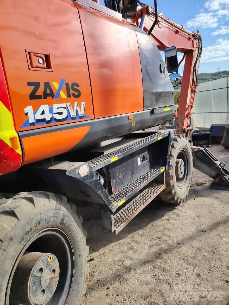 Hitachi ZX 145 Gravemaskiner på hjul