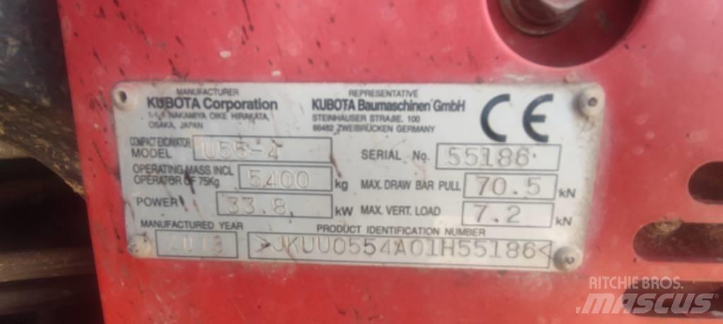 Kubota U 55-4 Minigravemaskiner