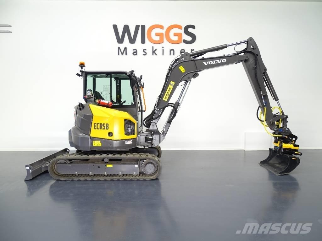 Volvo ECR58F Minigravemaskiner