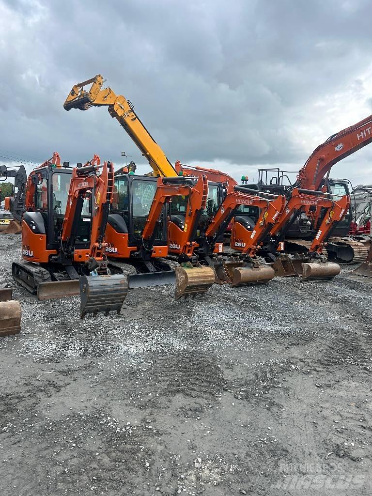 Hitachi ZX 26 U-6 Minigravemaskiner