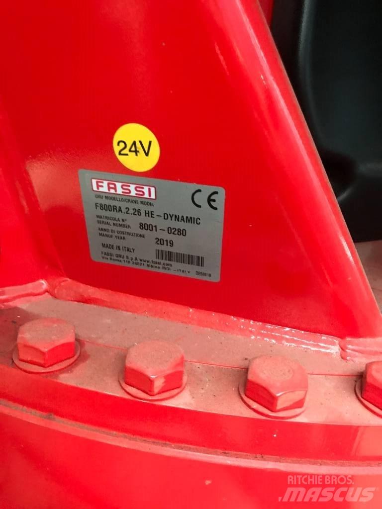 Fassi F 800 RA 2.26 Lastbilmonterede kraner
