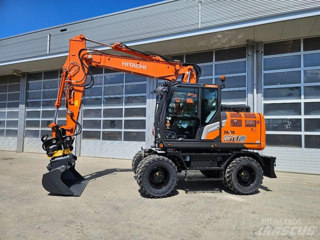 Hitachi ZX150W-7 Gravemaskiner på hjul