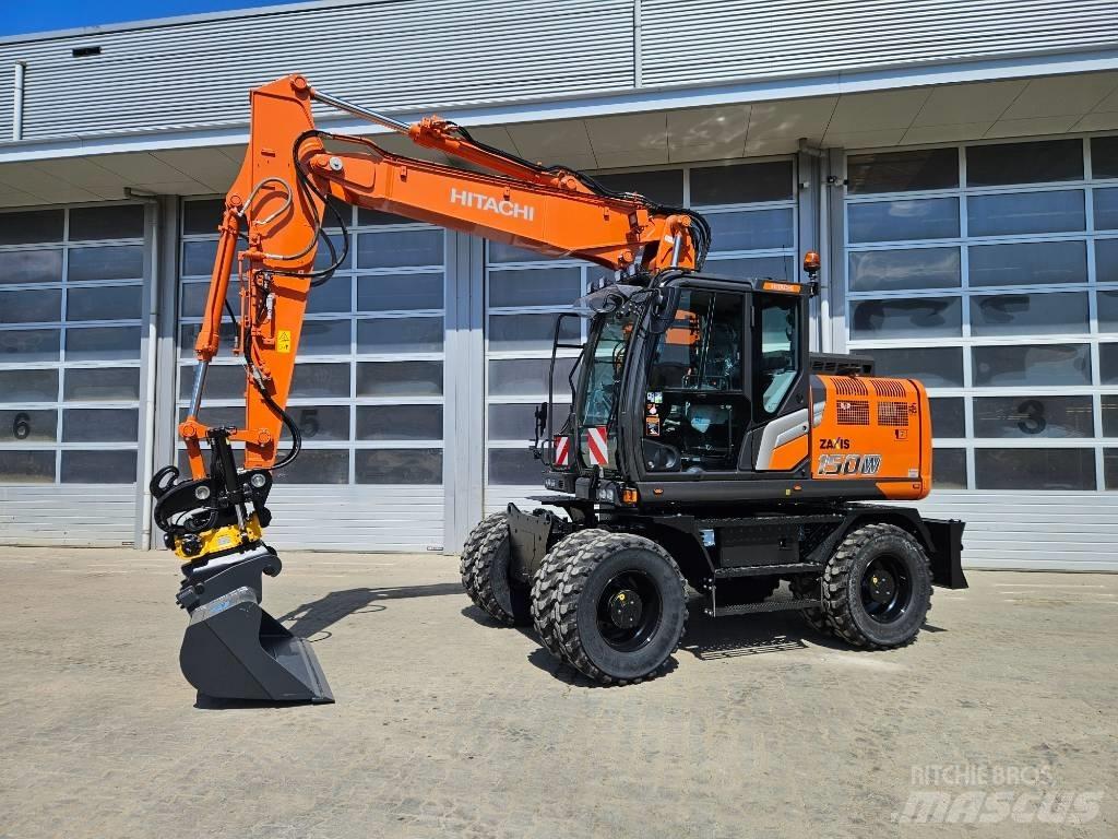 Hitachi ZX150W-7 Gravemaskiner på hjul