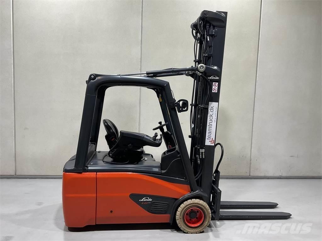 Linde E20-02 El gaffeltrucks