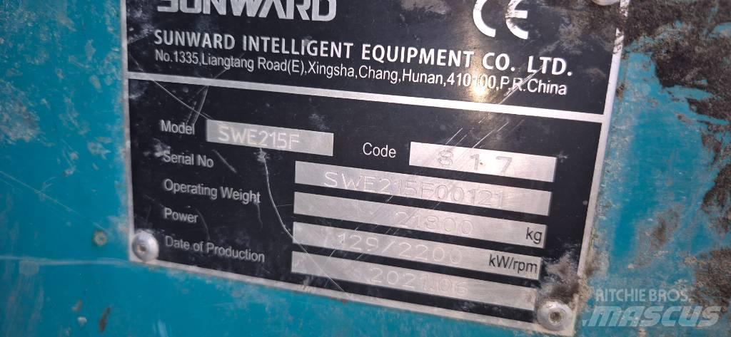 Sunward SWE 215 F Gravemaskiner på larvebånd