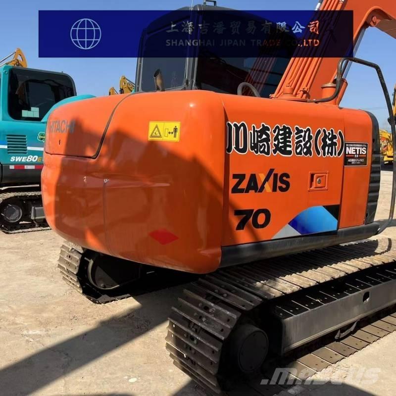 Hitachi ZX 70 Gravemaskiner på larvebånd