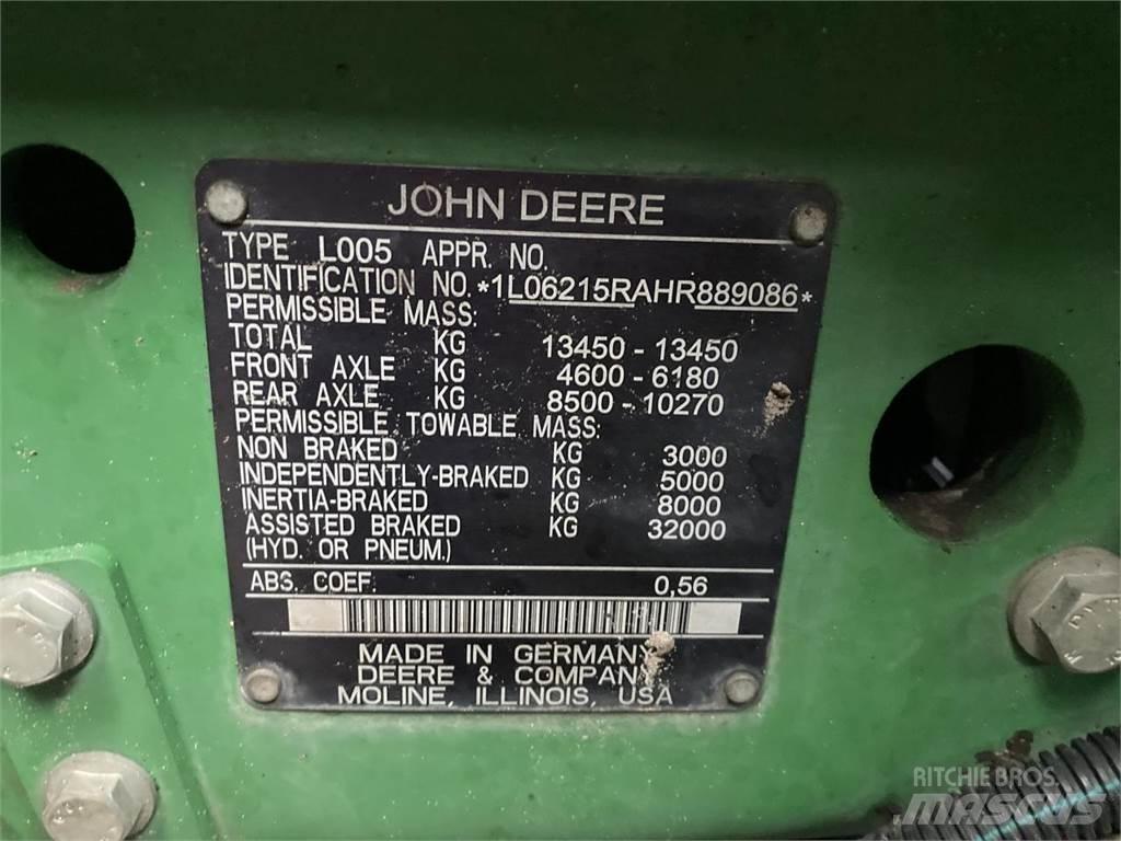 John Deere 6215R Traktorer