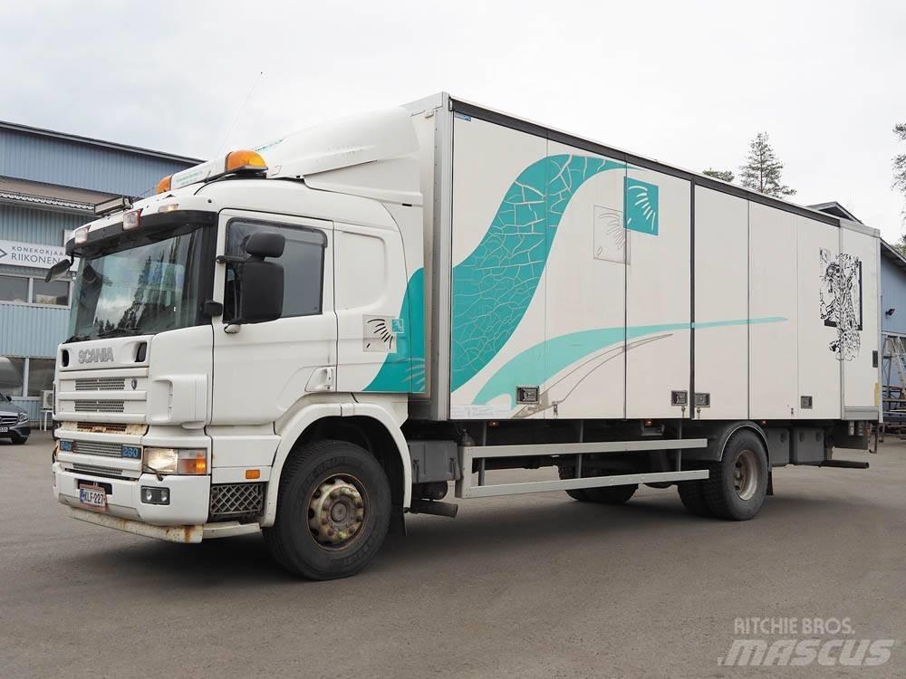 Scania 94 D 260 Lastbil med lad/Flatbed