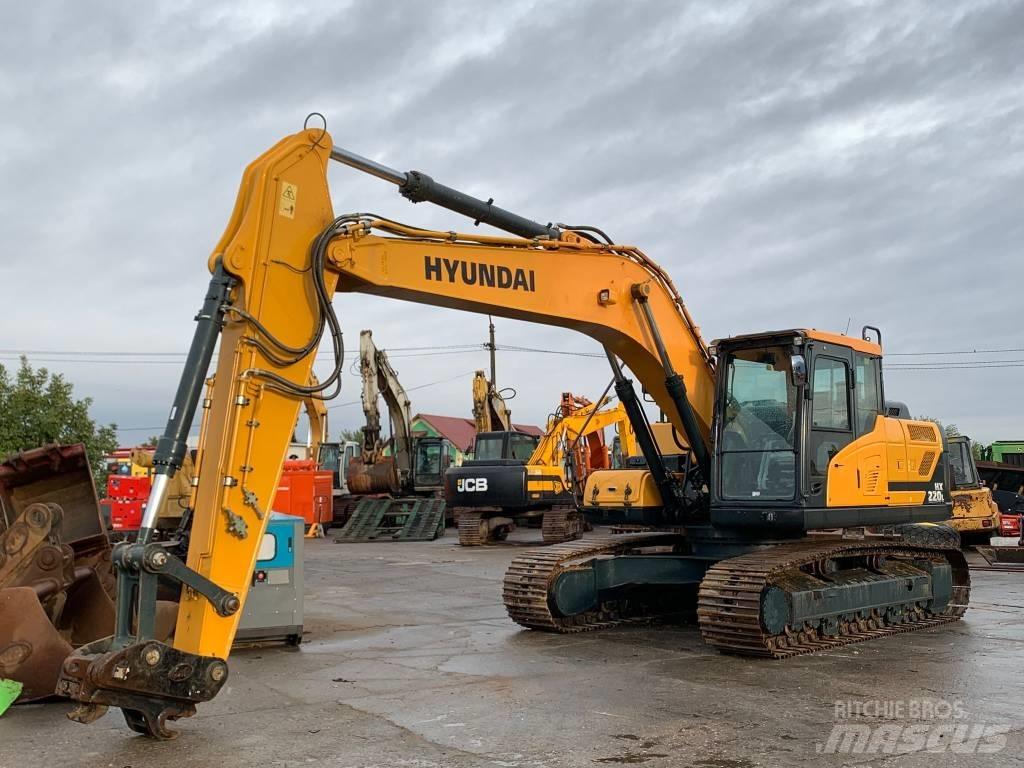 Hyundai HX 220 L Gravemaskiner på larvebånd