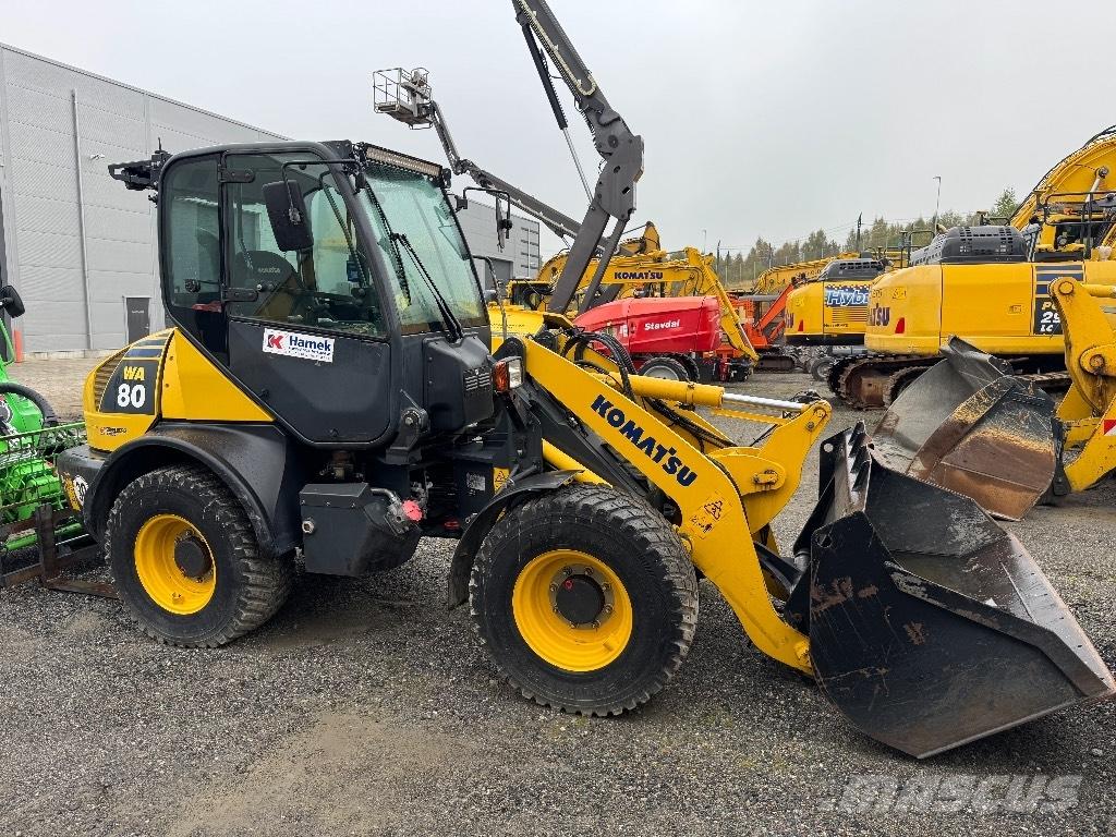 Komatsu WA 80-6 Læssemaskiner på hjul
