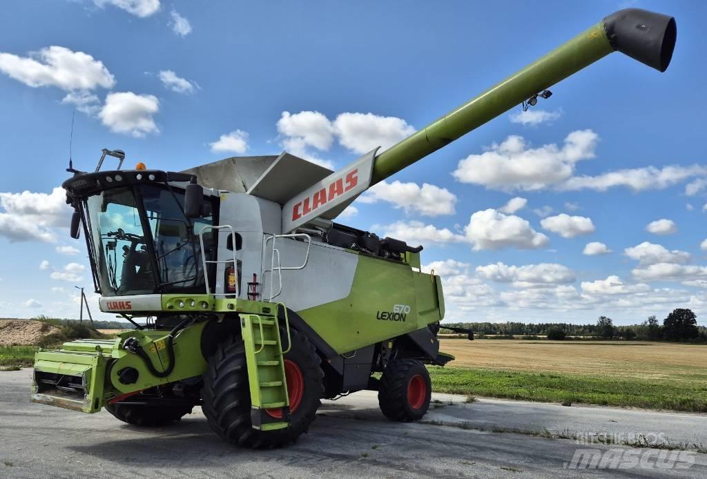 CLAAS Lexion 670 Mejetærskere