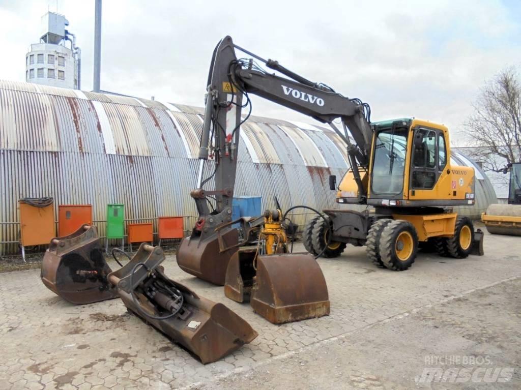 Volvo EW 140 B Gravemaskiner på hjul
