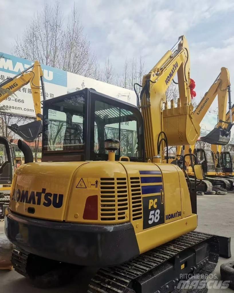 Komatsu PC 58 Minigravemaskiner