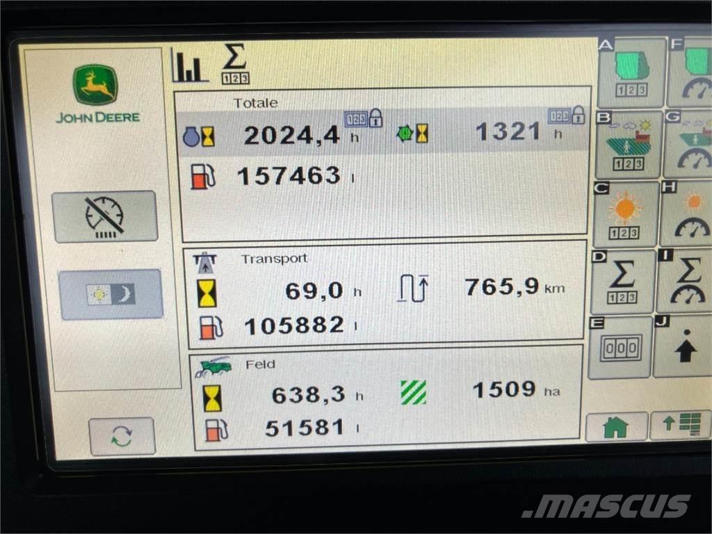 John Deere 9800i Grønthøster