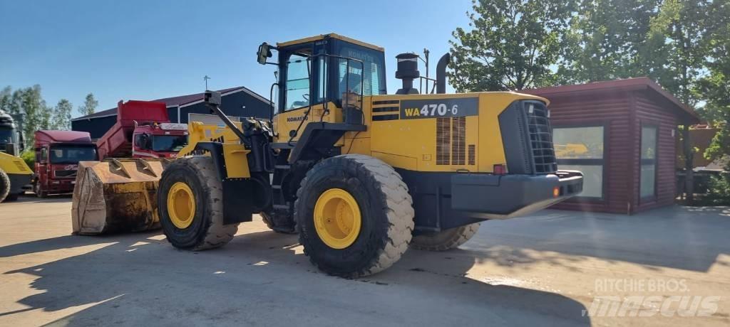 Komatsu WA 470-6 Læssemaskiner på hjul