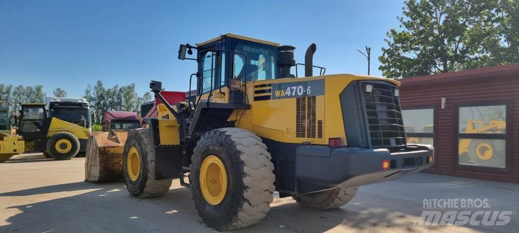 Komatsu WA 470-6 Læssemaskiner på hjul
