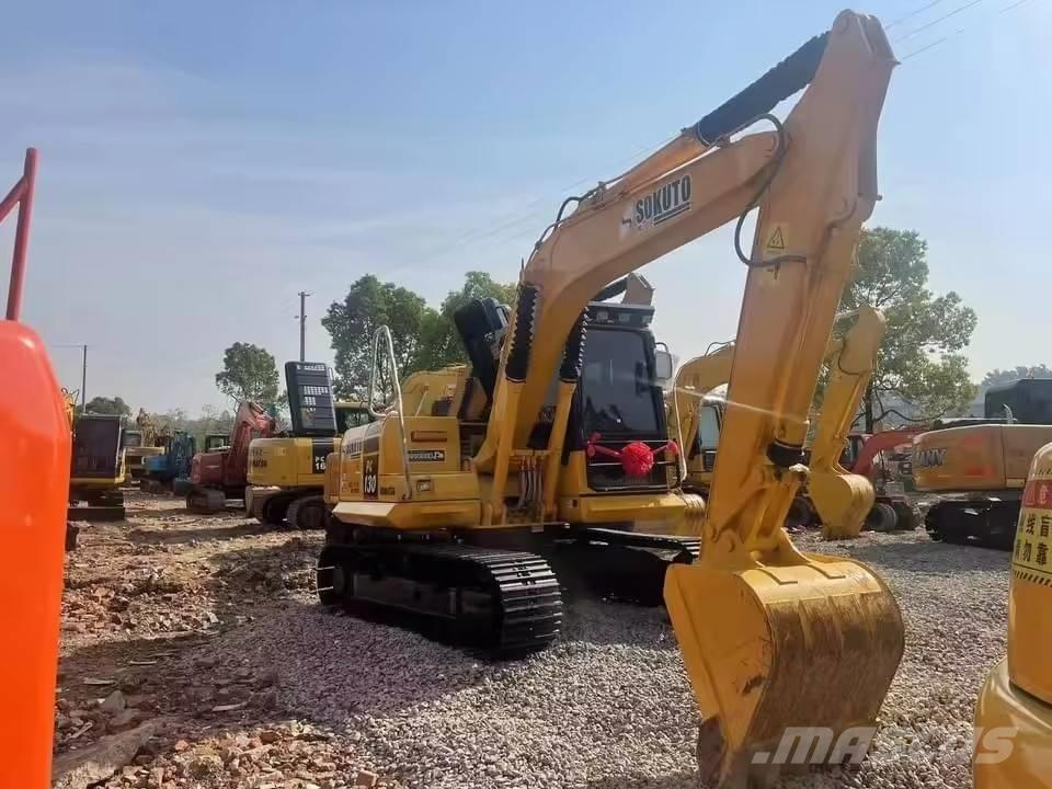 Komatsu PC 130 Midi-gravemaskiner 7t - 12t