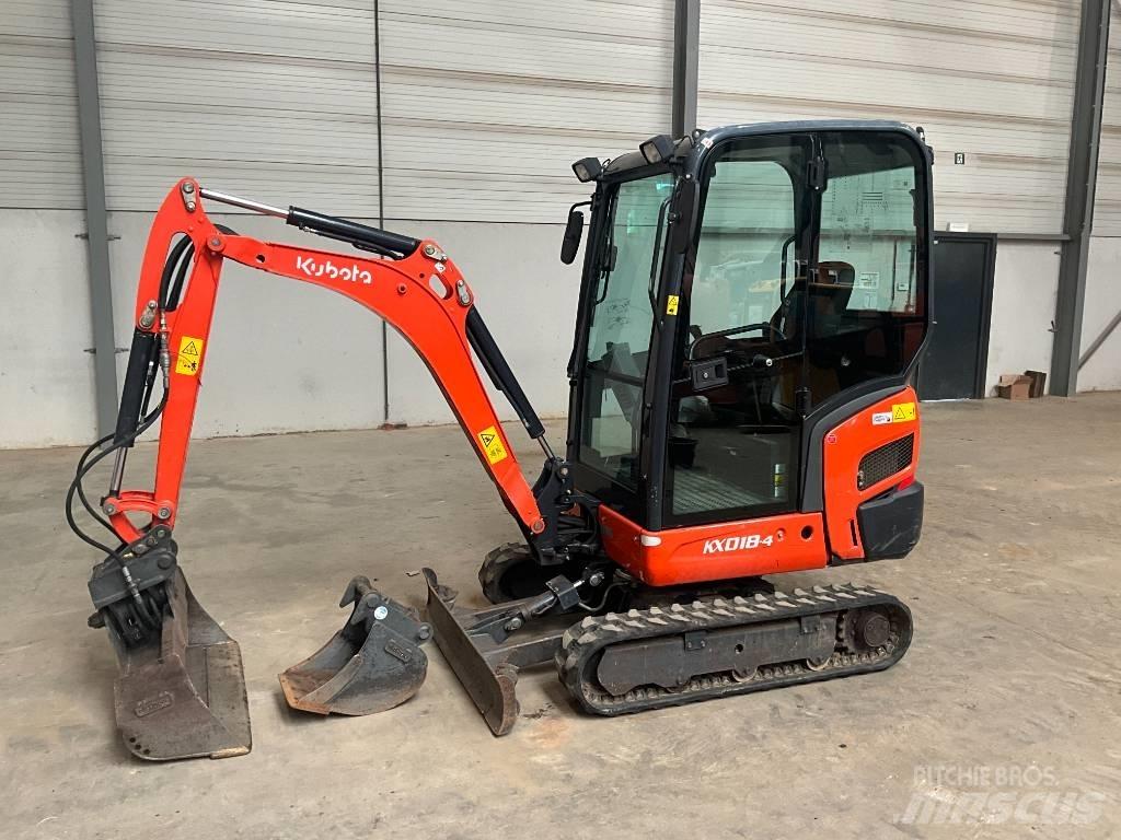 Kubota KX 018-4 Minigravemaskiner